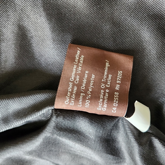 Danier Leather Men's Moto jacket - Picture 6 of 8